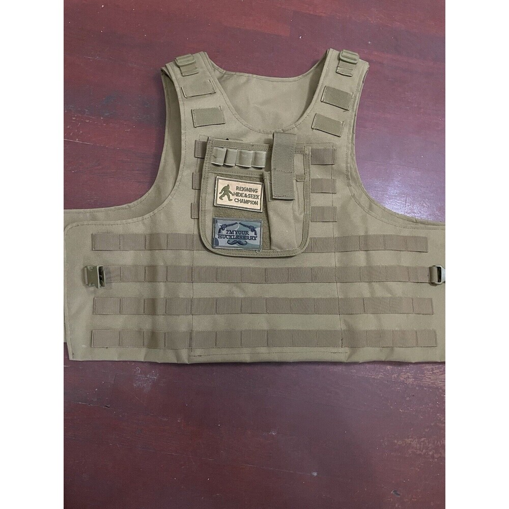 Protector Plus Tactical Airsoft  Vest Training Paintball With Extra Attachment
